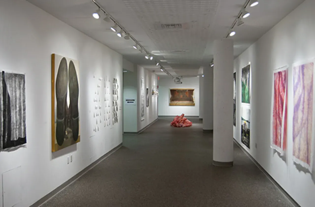 interior of Jannotta Gallery